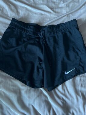 Nike Dry Tempo Active Training Running Shorts Women Black sz small